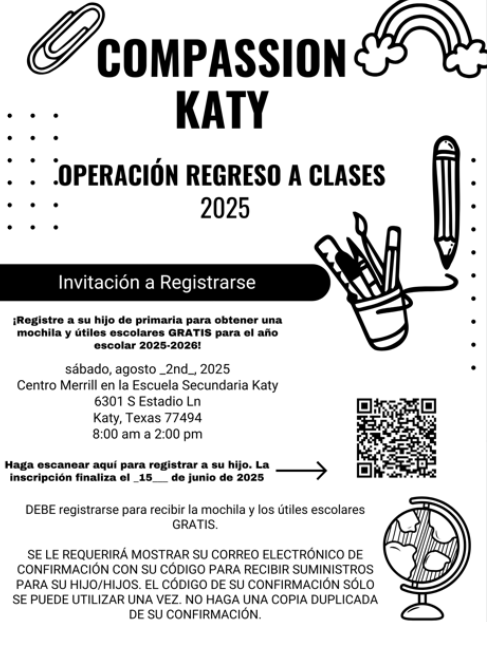 back 2 school flyer span
